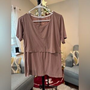 Breastfeeding Short Sleeve Top